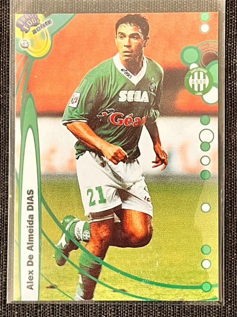 Carte Collection Foot 2000 Alex De Almeida (ASSE) N°210 - DS Collection - Non Collée