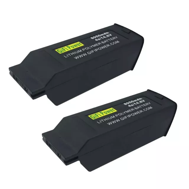 2er Akku für YUNEEC Typhoon H Drone 8050 mAh 4S 14,8 V LiPO-Akku