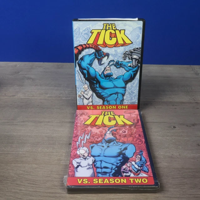 THE TICK VS. Season Two 2 DVD Region 1 Animation Free