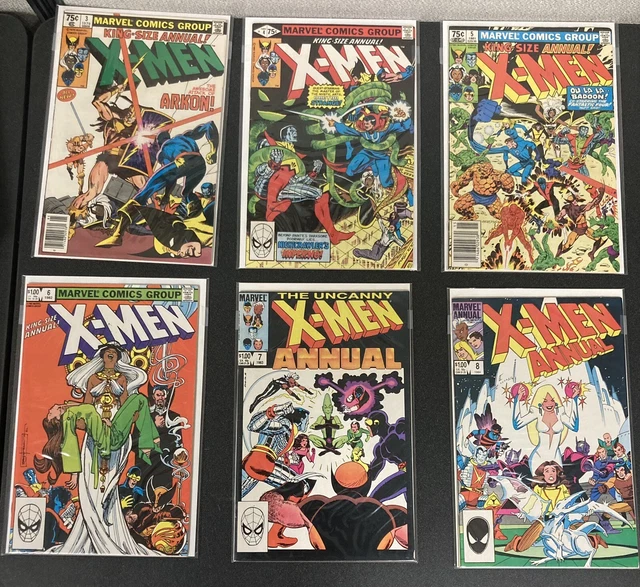 The Uncanny X-Men Annual Comic Lot 20 Books Total