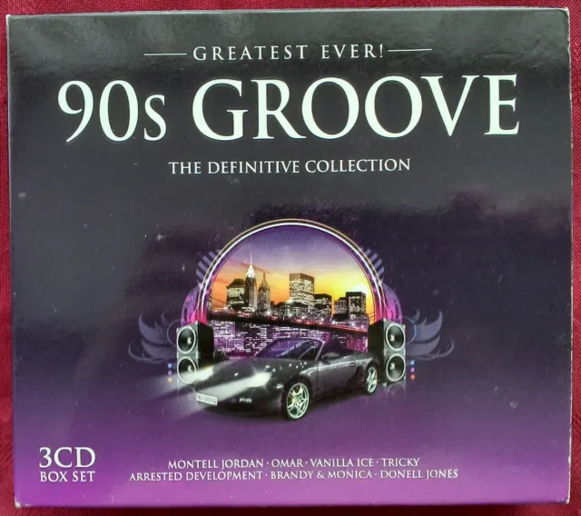 Various Artists  Greatest Ever! 90's Groove The Definitive Collection - 3 CD Set