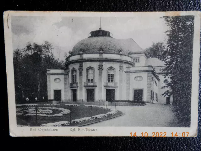 Bad Oeynhausen, Königliches Kur-Theater,  1919