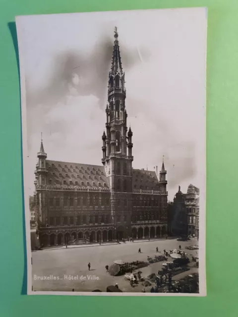 Carte Postale de Belgique PF Bruxelles Hôtel de ville 