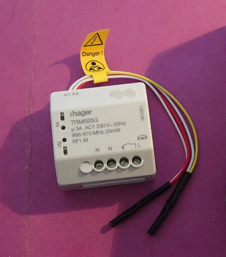 Hager TXA661A Module de sortie pour l'éclairage variable - 1 sortie