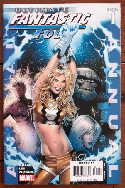 Ultimate Fantastic Four Annual 1, Marvel Comics, October 2005, Fn/Vf