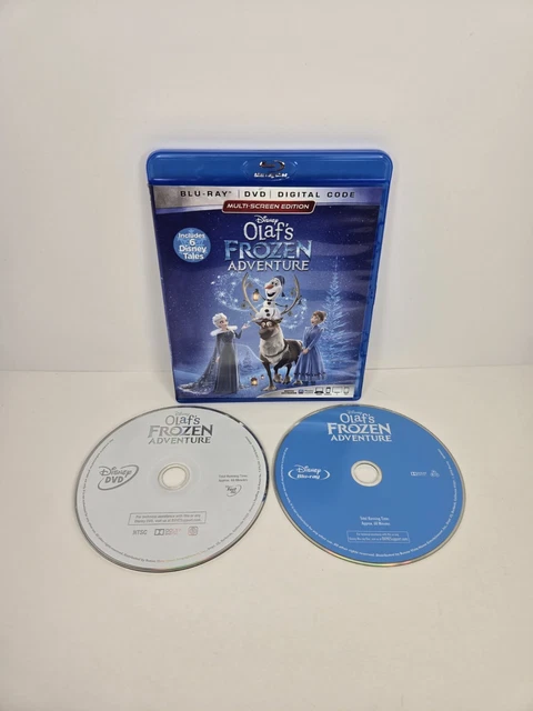 OLAF'S FROZEN ADVENTURE 6 Disney Tales Blu-ray DVD Digital Combo $4.95 ...
