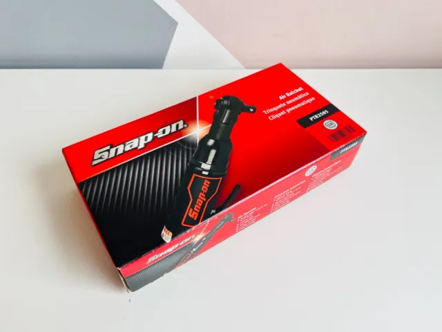 *NEW* Snap On 3/8" Drive Mini Red Air Ratchet PTR2505