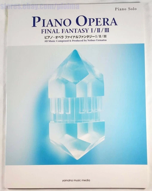 FINAL FANTASY I II III Piano Sheet Music Book DOREMI Japan