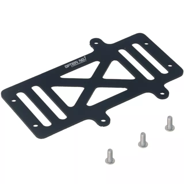 Aluminum Receiver Equipment Fixing Plate for Tamiya CC-01 Pajero Wrangler Parts