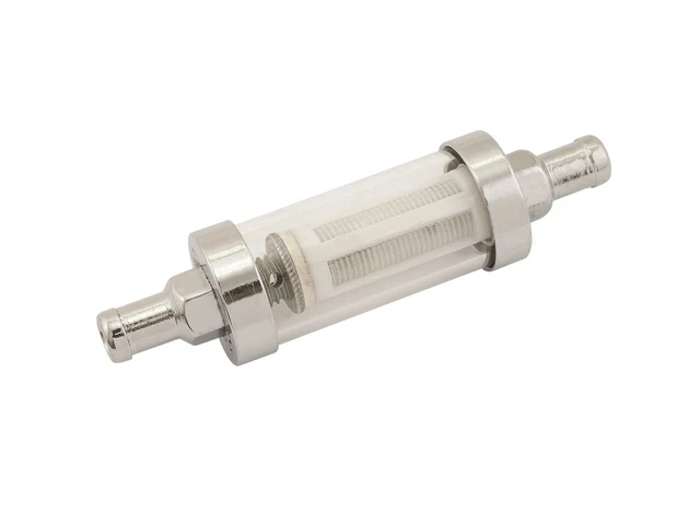 Mr. Gasket 9748 Clearview Fuel Filter Kit W/ 4 Fuel Line Clamps/3/8" Fuel Hose