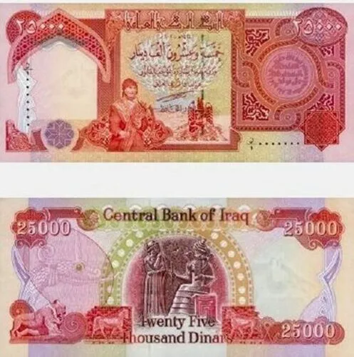New Iraqi Dinar Uncirculated IQD 100,000 - Free Shipping