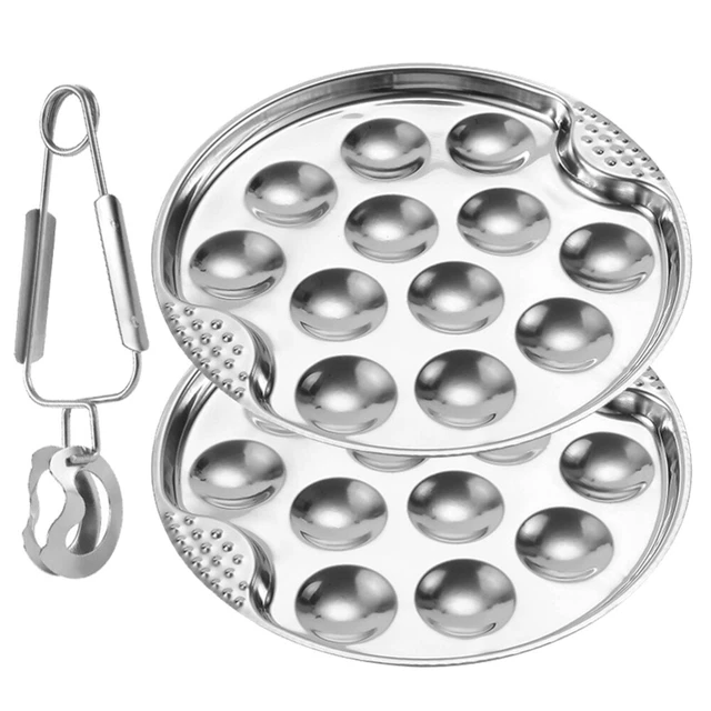 Plateaux De Cuisson Escargots En Aluminium - Lot De 20 - Allant Au Four Et Micro-ondes - Pour Restaurant Ou Maison