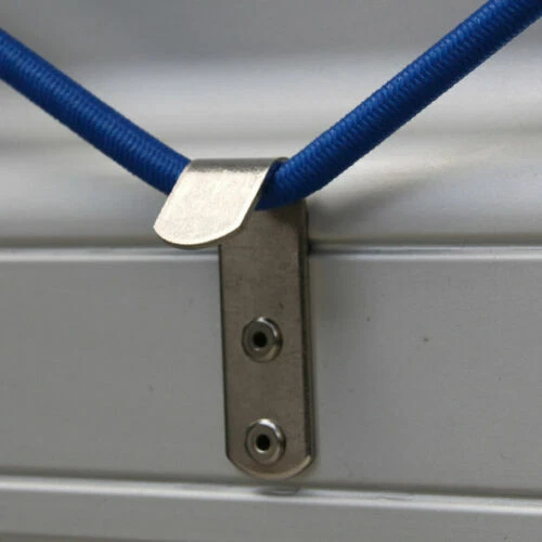 Cordon D'Extension Ø 9 MM Gris Câble Corde en Caoutchouc Pour PVC Bache Et 2
