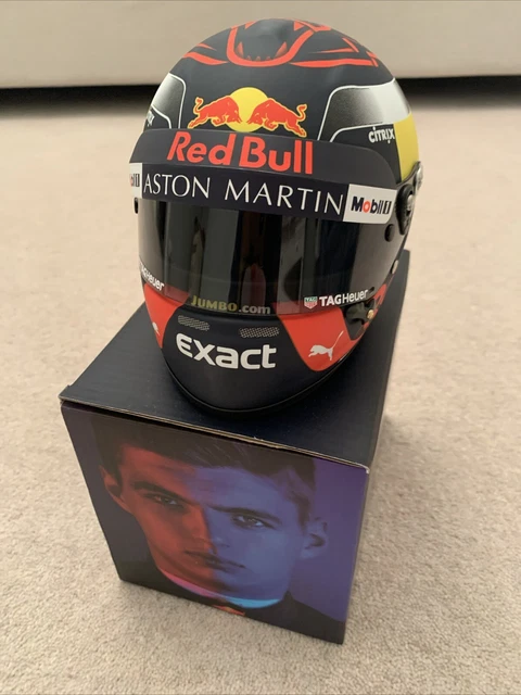 Casque 1/2 Max Verstappen – Saison 2018 – Miniature – Neuf