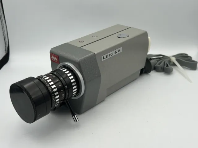 Leitz Leicina Super 8 S8 Kamera Filmkamera Lens Vario 1.8/7.5-35
