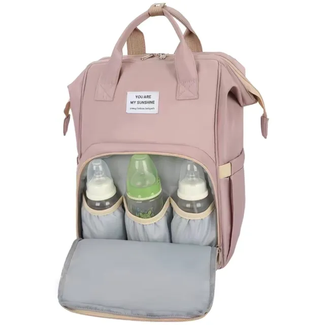 Diaper Bag Backpack, Unisex Travel Diaper Backpack for New Parents,