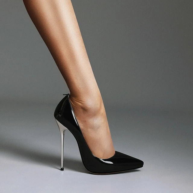 Stiletto metal heels cheap