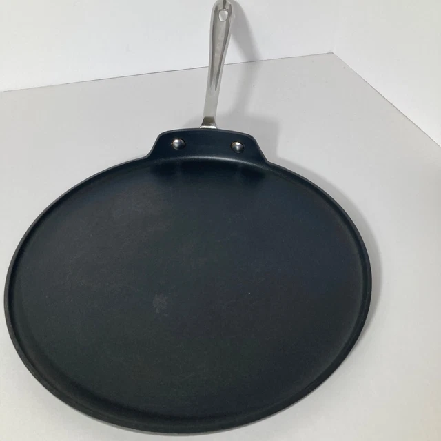 ALL CLAD ROUND 12" Nonstick Flat Griddle Pan 65.00 PicClick