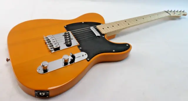 Squier Fender Telecaster Affinity Series MN Butterscotch Blonde Tele Indonesia