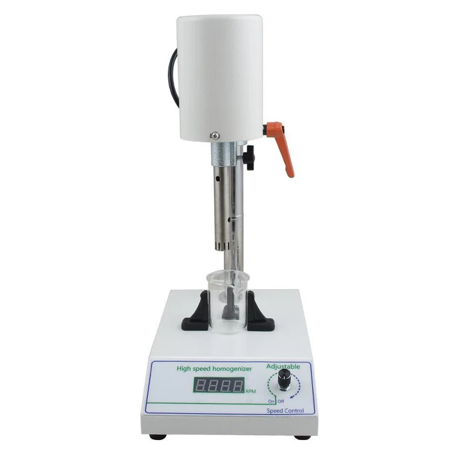 High-Speed 2 Head Homogenizer Emulsifier with 4 Beakers - 5-1000ml Capacity High-Speed 2 Head Homogenizer Emulsifier with 4 Beakers - 5-1000ml Capacity