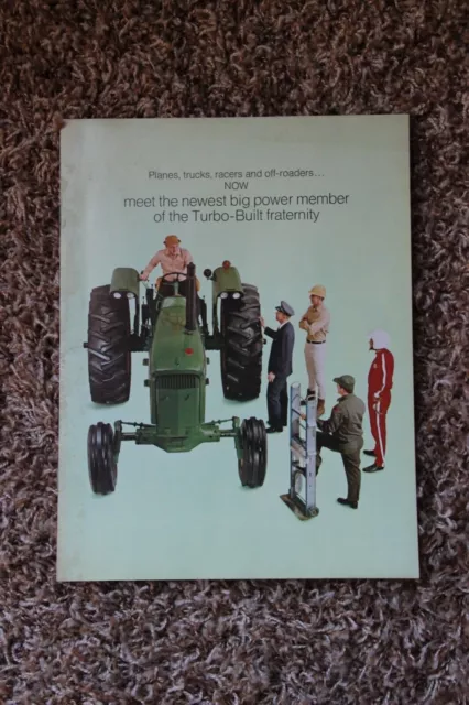 John Deere 4520 Row Crop Tractor Brochure Sales Literature