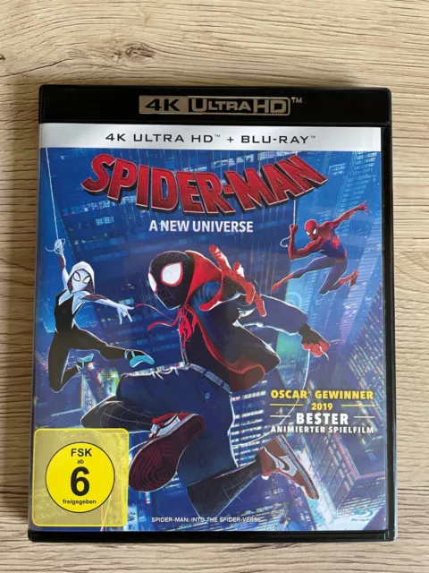 Spider-Man: A New Universe 4K Ultra HD Blu-ray HDR 2018 Into the Spider-Verse
