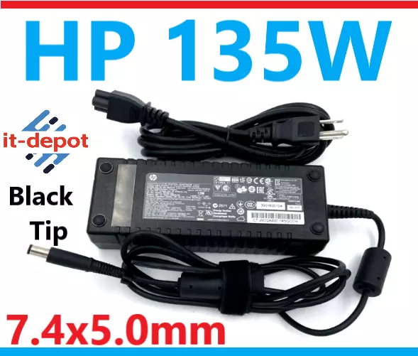 Genuine HP 135W 19.5V 6.9A AC Adapter HSTNN-LA01 647982-002 648964-002 Charger