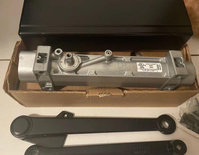 Sargent 351 Door Closer with P10 Holder Arm ED Finish Black 351TBP10