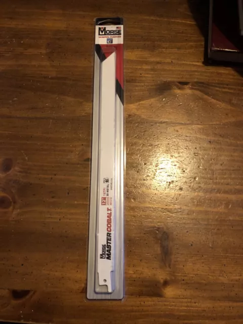 MK MORSE Reciprocating Blade, 12" x 3/4" x .035, 18 TPI, 5 Pack, 400213