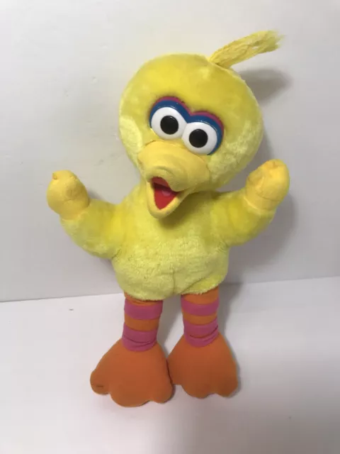 Fisher Price Big Bird Plush Sesame Street￼ Stuffed Animal 13” Vintage 2000 EUC