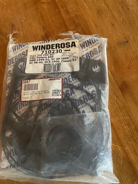 Winderosa - 710230 - Top End Gasket Set - Polaris 600