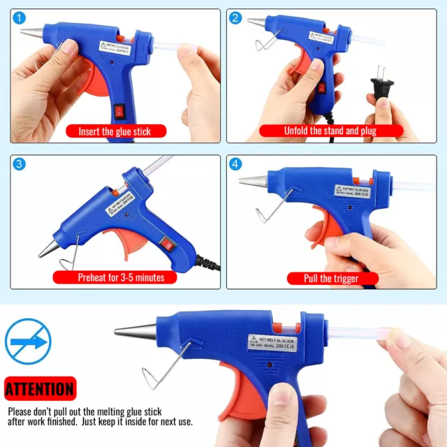 Hot Melt Glue Sticks Clear Adhesive Craft Stick for Glue Gun 7mm 11mm 100-300mm 2