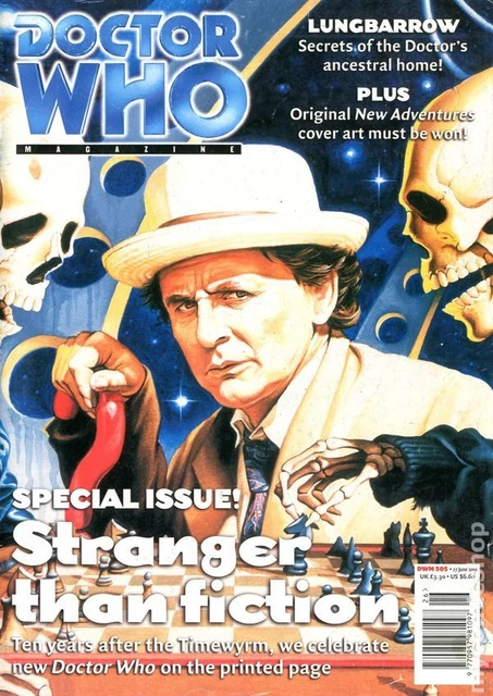 Doctor Who Magazine #305 FN 2001 Stock Image