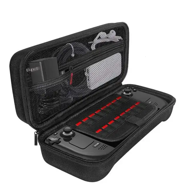 Portable Handheld Waterproof Travel Carrying Case For Steam Deck With TF Card Sl