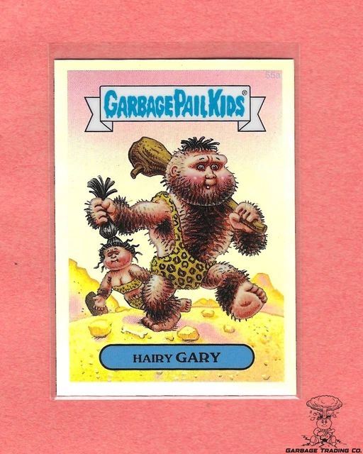 Topps Garbage Pail Kids GPK 2014 OCS2 55A Hairy Gary | NM | CHROME | REFRACTOR