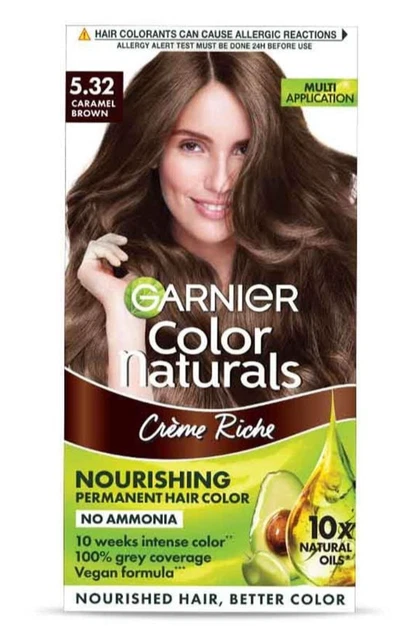 Crème Colorante Garnier Color Naturals N°7.65 - Rouge Framboise, Sans Ammoniaque