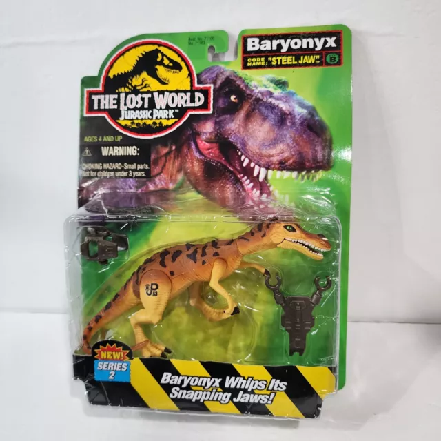 1996 KENNER JURASSIC Park The Lost World Baryonyx Series 2 jouet