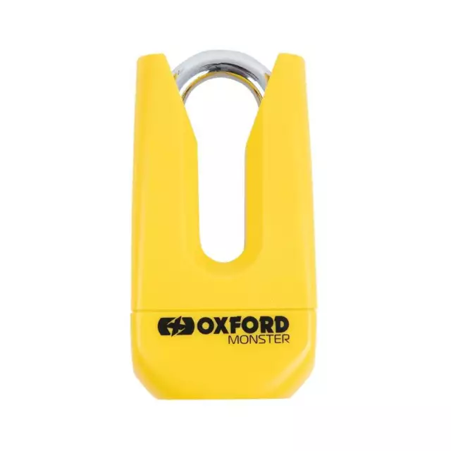 Oxford Monster Approuvé Thatcham Or Moto Bloque Disque - Jaune