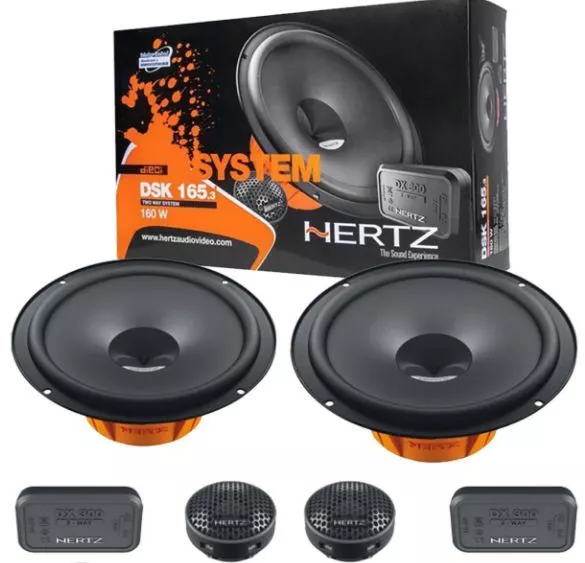 Kit Casse Altoparlanti HERTZ Anteriori 16,5 Posteriori 10 per FIAT GRANDE PUNTO 2