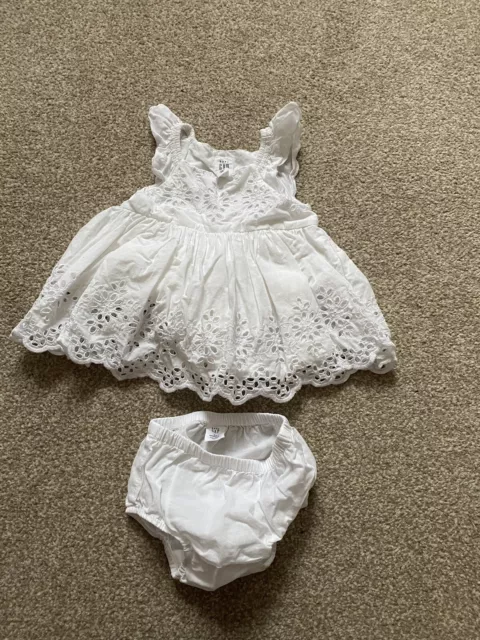 0-3mths baby gap dress