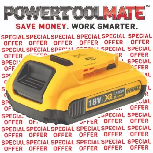 Genuine Dewalt DCB183 18v 2.0ah battery li-ion XR