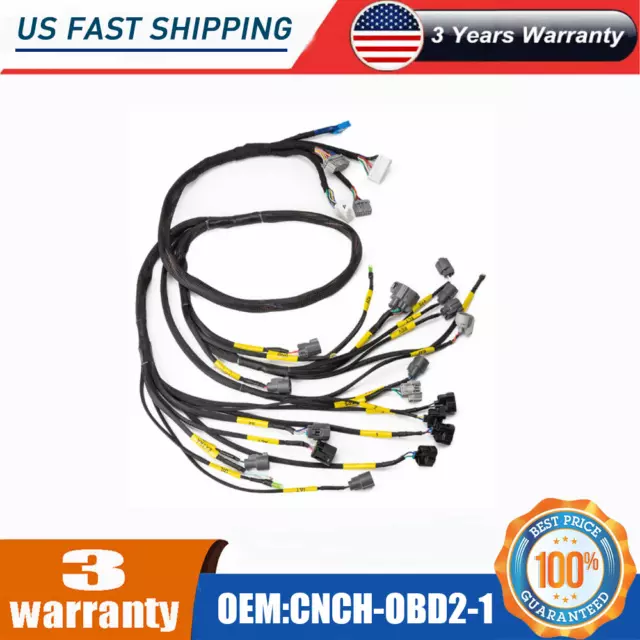 OBD2 D & B-series Tucked Engine Wire Harness 92-00 For Civic Integra B16 B18 D16