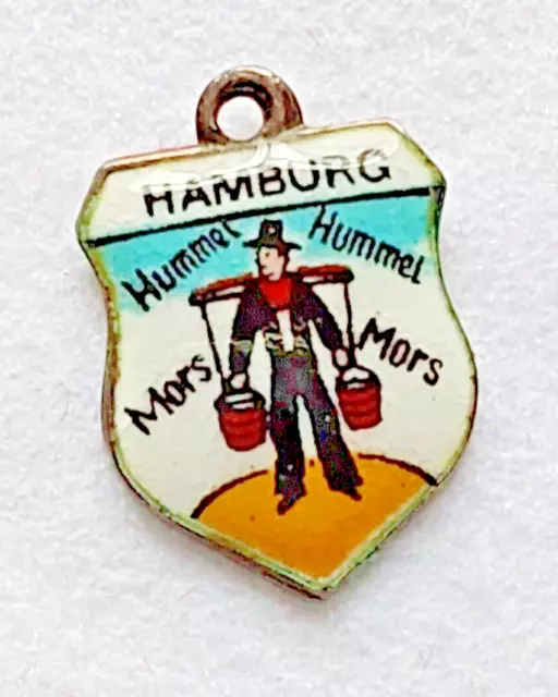 Bettelarmband Städte Wappen Anhänger von Hamburg Hummel Hummel Mors Mors -2-