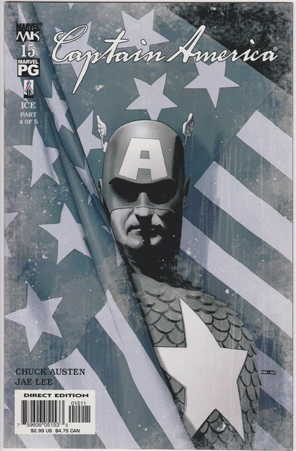 Captain America #15, Vol. 4 (2002-2004) Marvel Knights,High Grade Comic