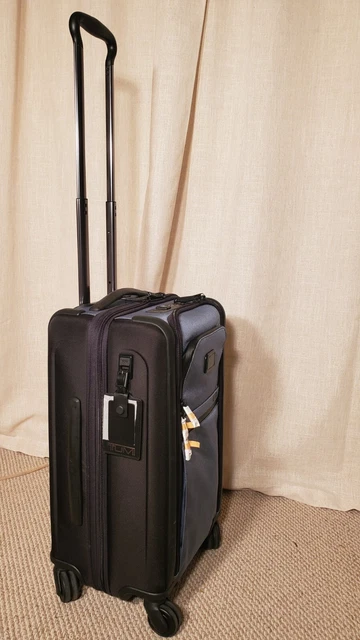 NWT TUMI Alpha International 22-Inch Dual Access 4-Wheeled Carry-On in Blue $895 3