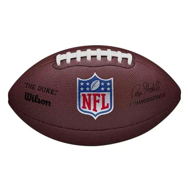 Brand New With Tags NFL Wilson The Duke Mini Ball Size: 22 x 10 x 12 cm