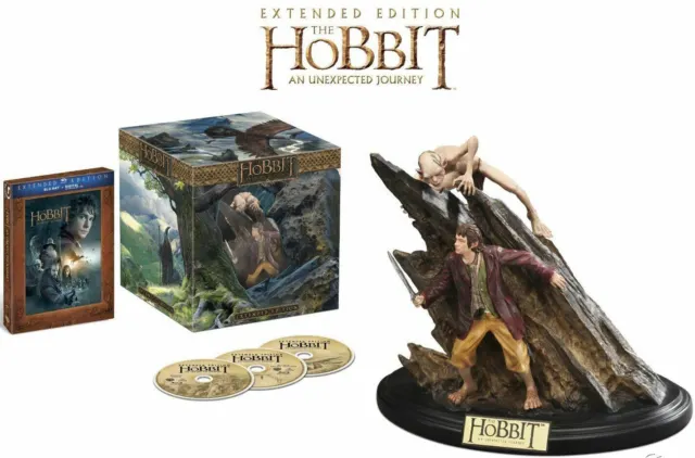 The Hobbit An Unexpected Journey Extended Limited Edition Blu-ray [Fantasy] NEW