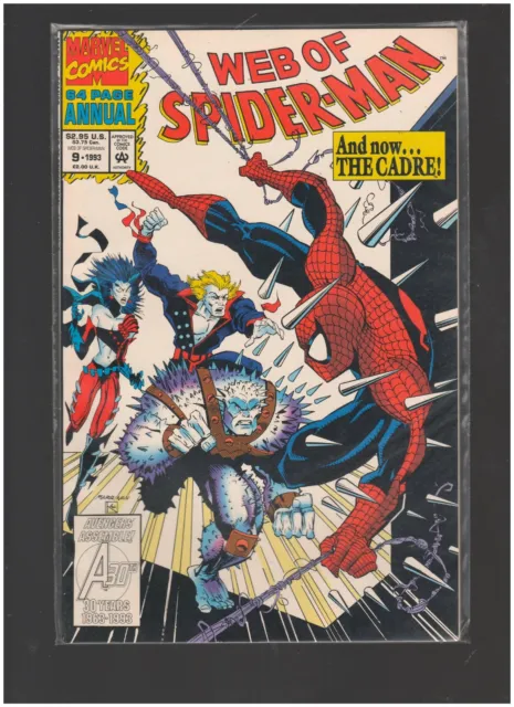 Web of Spider-Man Annual #9 Marvel Comics 1993 No Card