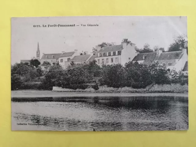 CPA Bretagne 29  LA FORÊT FOUESNANT Finistère Vue Générale SYNDICAT d'INITIATIVE