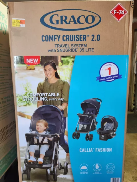 Graco Comfy Cruiser 2.0 Travel System With Snugride 35 Lite